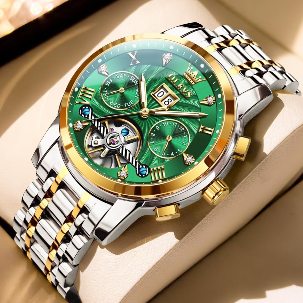 Jam Tangan Pria Analog Quartz  - Luxury Watch Image ulasan dan harga