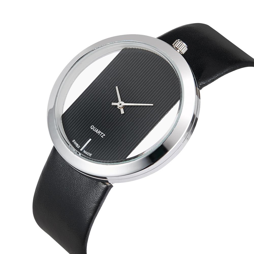 Wanita Jam Tangan Atas Merek M - Luxury Watch Leather Strap ulasan dan harga