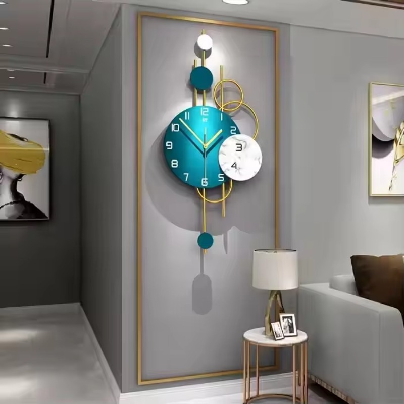 Jam Dinding Logam Dekoratif Mo - Luxury Watch House ulasan dan harga