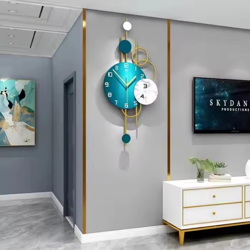 Jam Dinding Logam Dekoratif Mo - Luxury Watch House ulasan dan harga