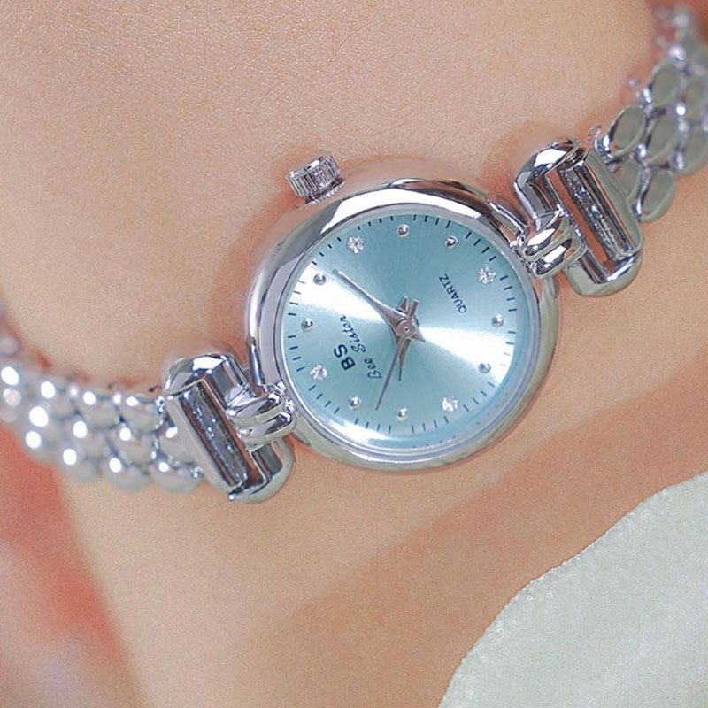 Jam tangan wanita gelang perak - Luxury Watch Leather Strap ulasan dan harga