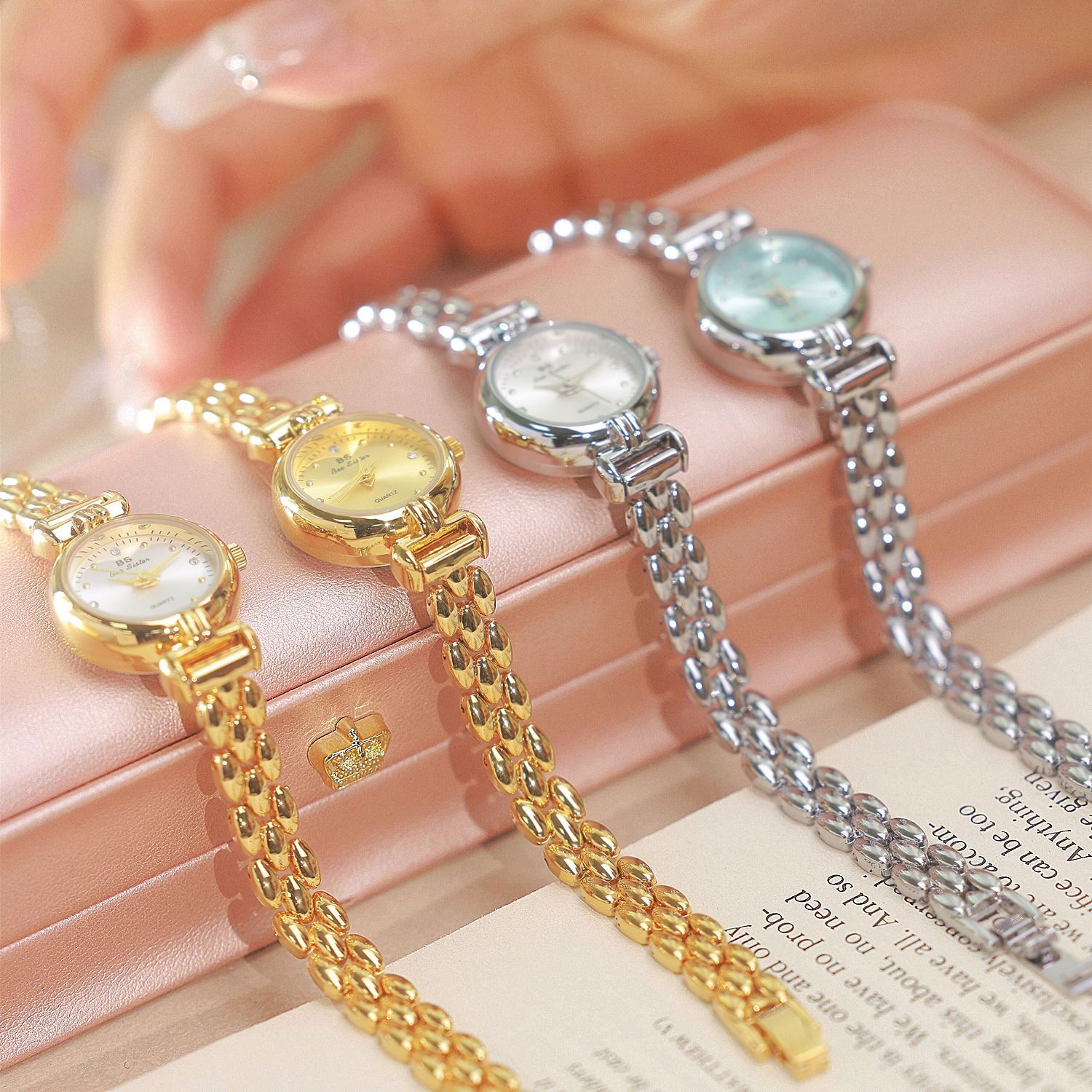 Jam tangan wanita gelang perak - Luxury Watch Leather Strap ulasan dan harga
