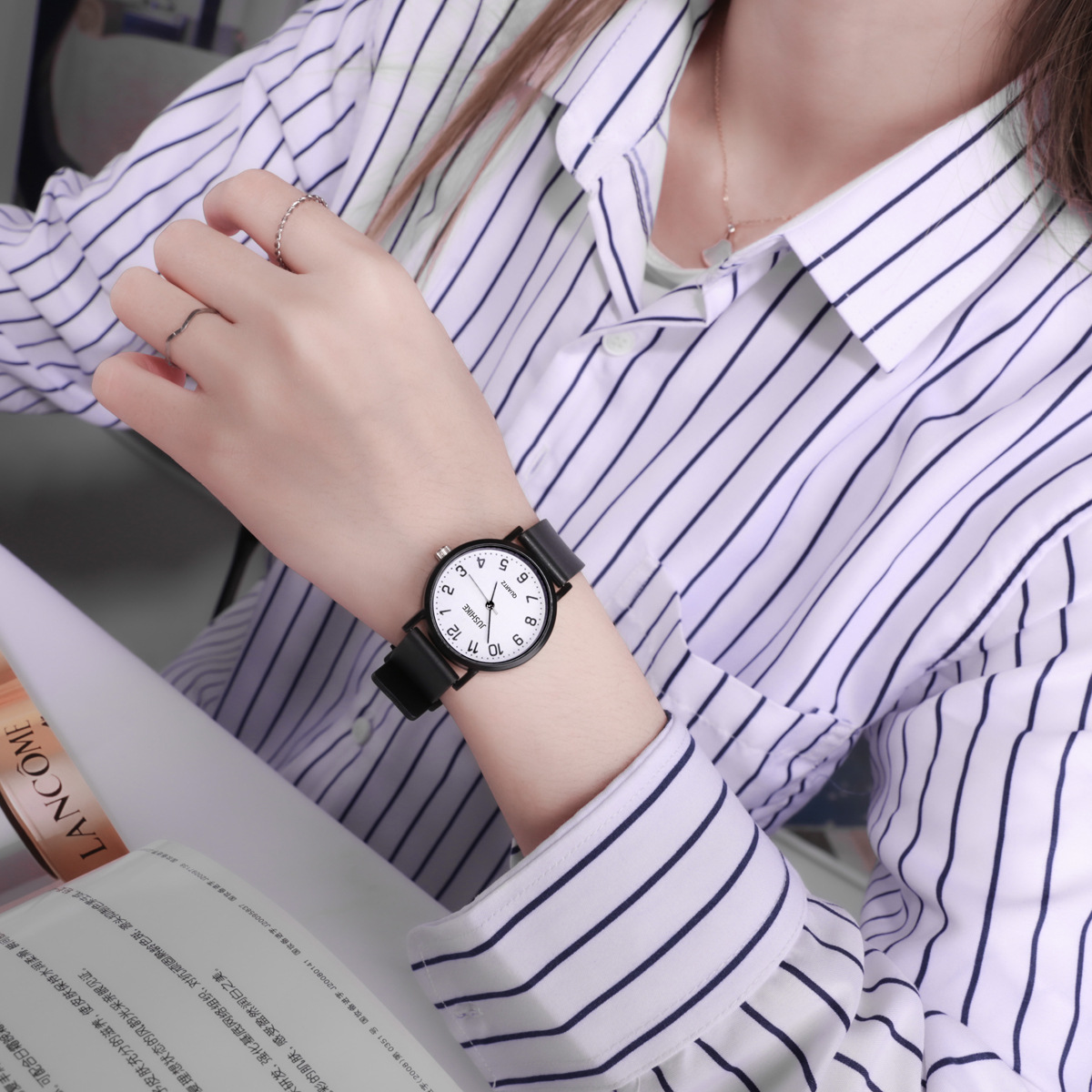 YIKAZE jam tangan wanita seder - Luxury Watch White ulasan dan harga