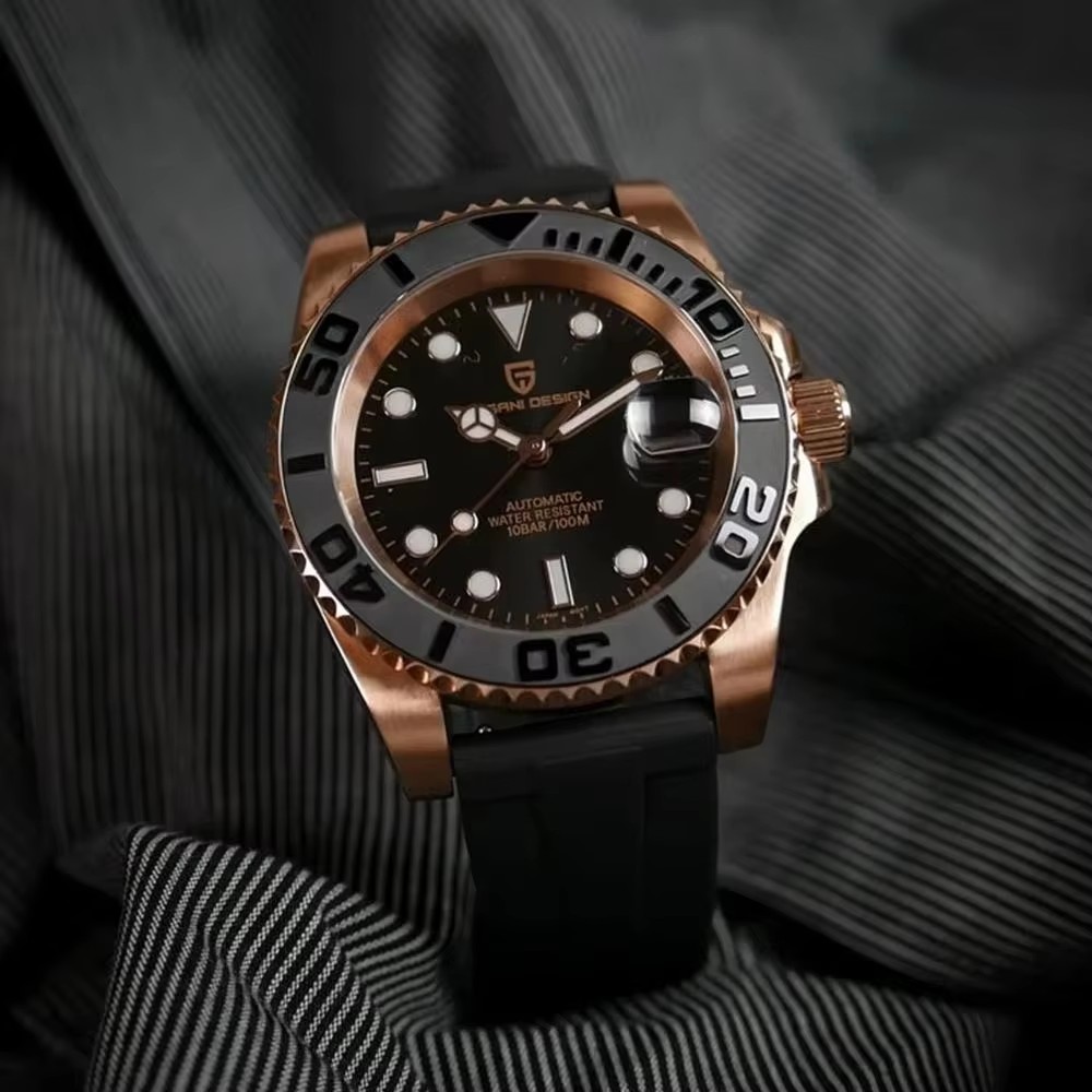 Jam Tangan Mekanik Pria PAGANI - Luxury Watch Omega ulasan dan harga