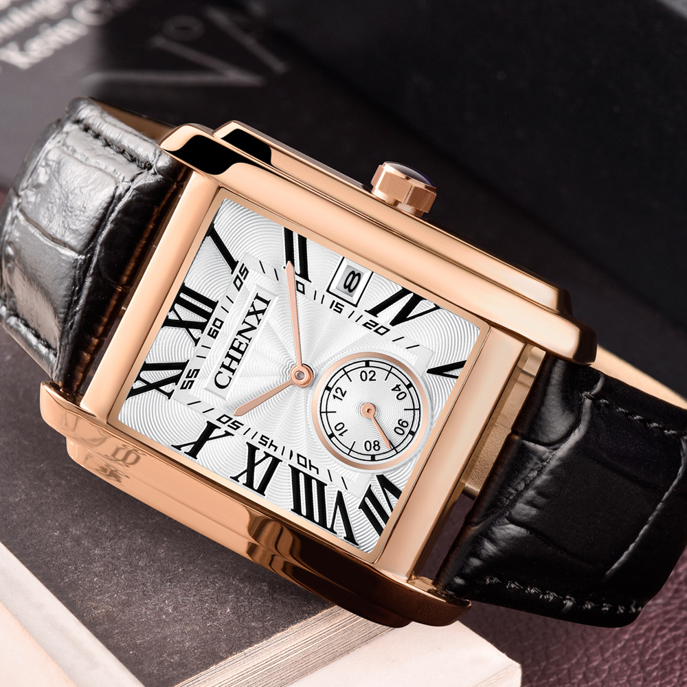 CHENXI jam tangan pria tali ku - Luxury Watch Holder For Men ulasan dan harga