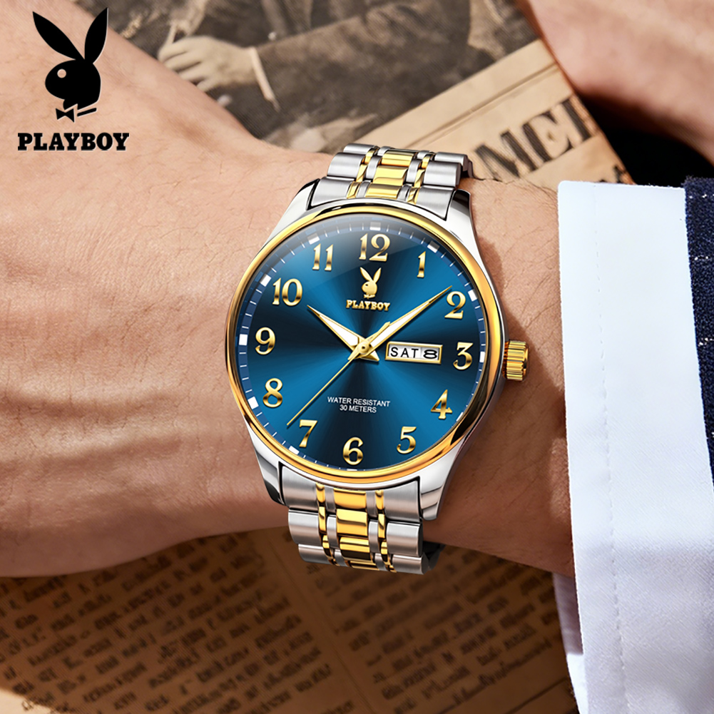 PLAYBOY 3533 Jam Tangan Otenti - Luxury Watch Arabic ulasan dan harga