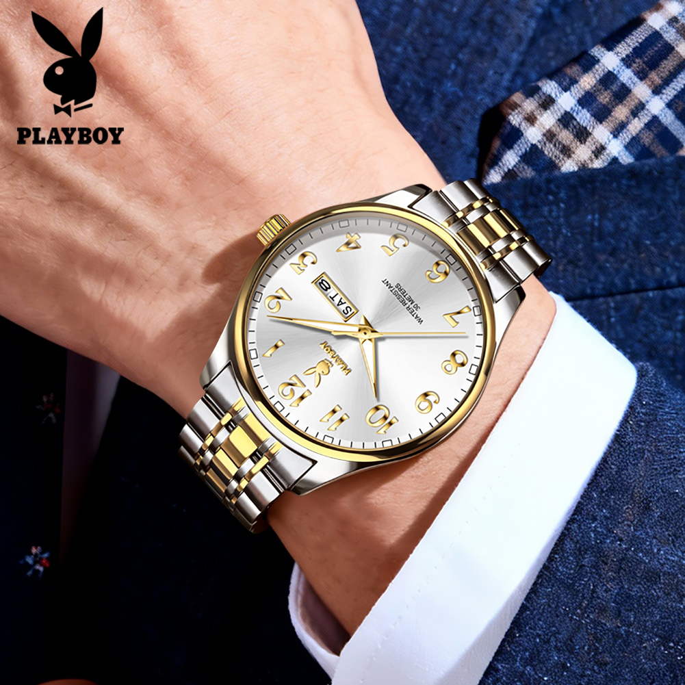 PLAYBOY 3533 Jam Tangan Otenti - Luxury Watch Arabic ulasan dan harga