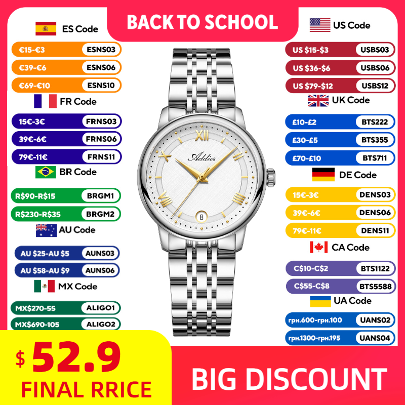 ADDIES Jam Tangan Wanita Mewah - Luxury Watch Storage ulasan dan harga