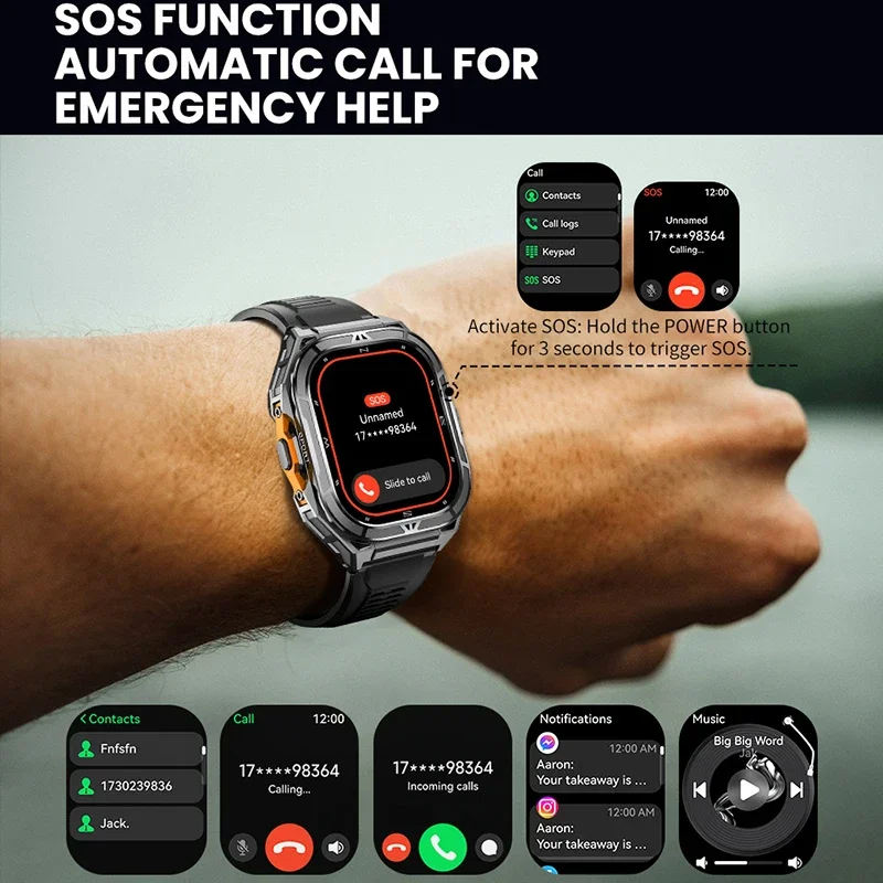 Jam Tangan Pintar AMOLED Mewah - Luxury Watch Arabic ulasan dan harga