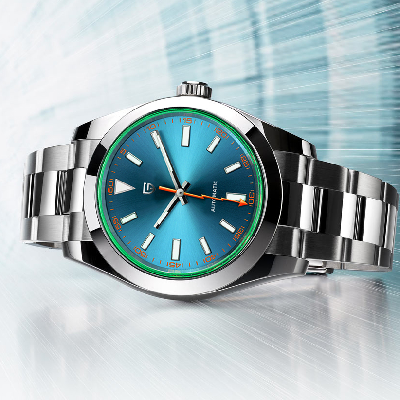 Jam Tangan Mekanis Pria PAGANI - Luxury Watch Green Dial ulasan dan harga