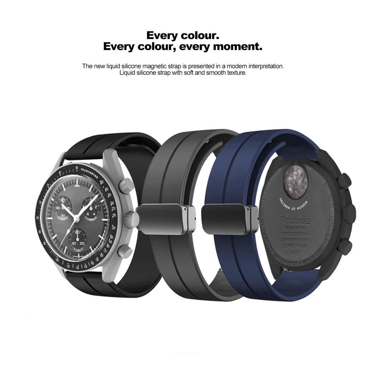 Tali silikon untuk Omega X Swa - Luxury Watch Omega ulasan dan harga