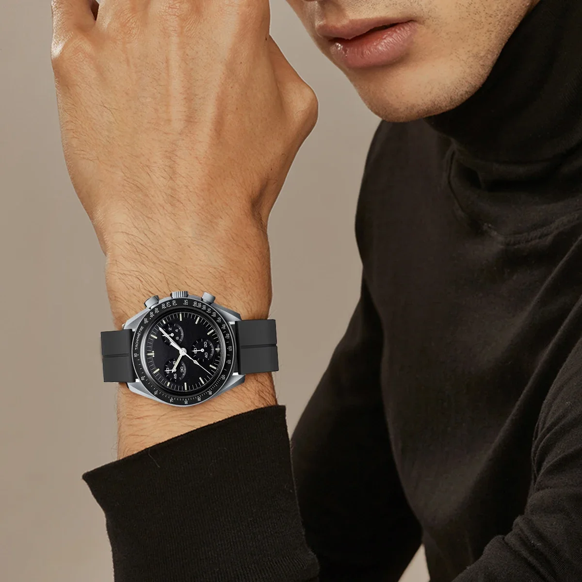 Tali silikon untuk Omega X Swa - Luxury Watch Omega ulasan dan harga